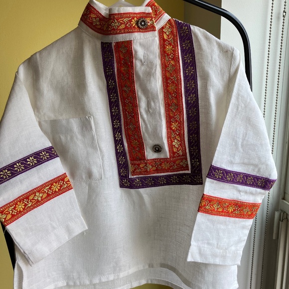 Boys Ukrainian Shirt - Picture 1 of 5